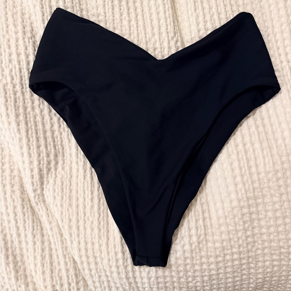 Skatie Midnight Black Bikini Bottom